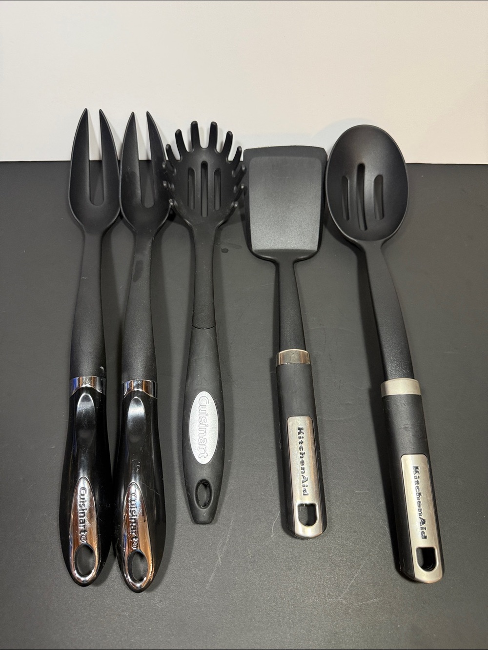 Lot of 5 NEW Cooking Ustentils Kitchen Aid and Cuisinart